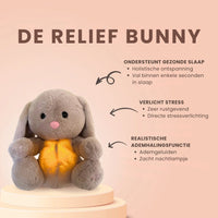 Thumbnail for SleepCuddle knuffel | Konijn met LED-licht & rustgeluiden, 3+ – Rustige slaap zonder nachtmerries