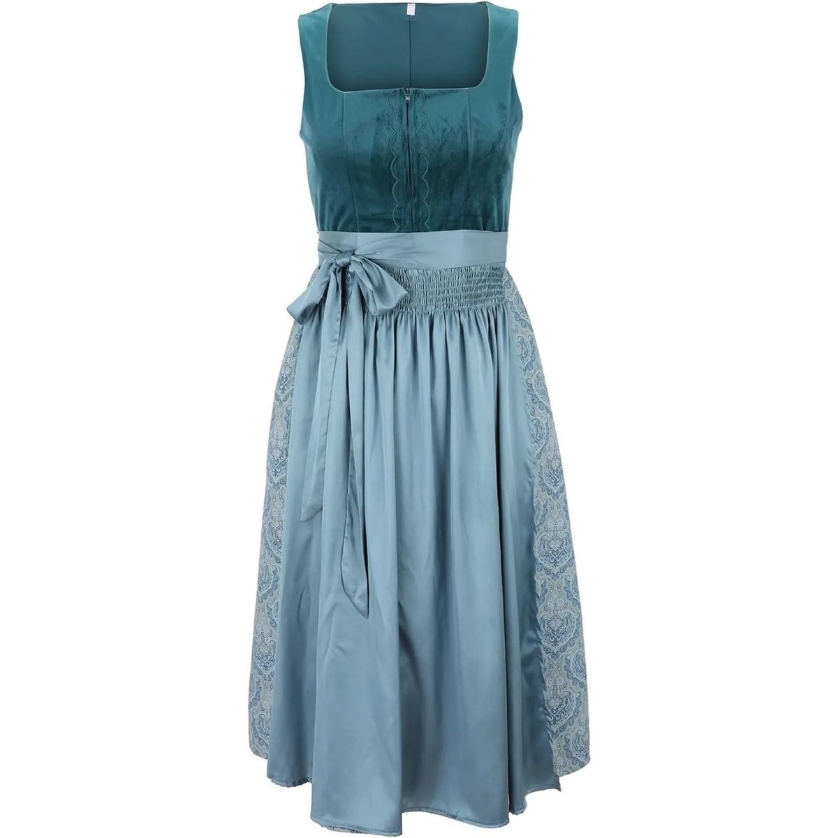 Maxi Dirndl Dames Fluwelen Corsage | Oktoberfest
