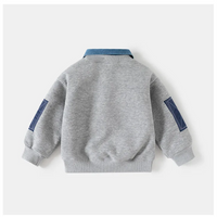 Thumbnail for Sweatshirt Jongens Denim Kraag Gebreid | Casual