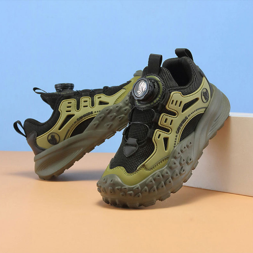 Jongens Outdoor Sneakers met Draaiknop Sluiting | Avontuur