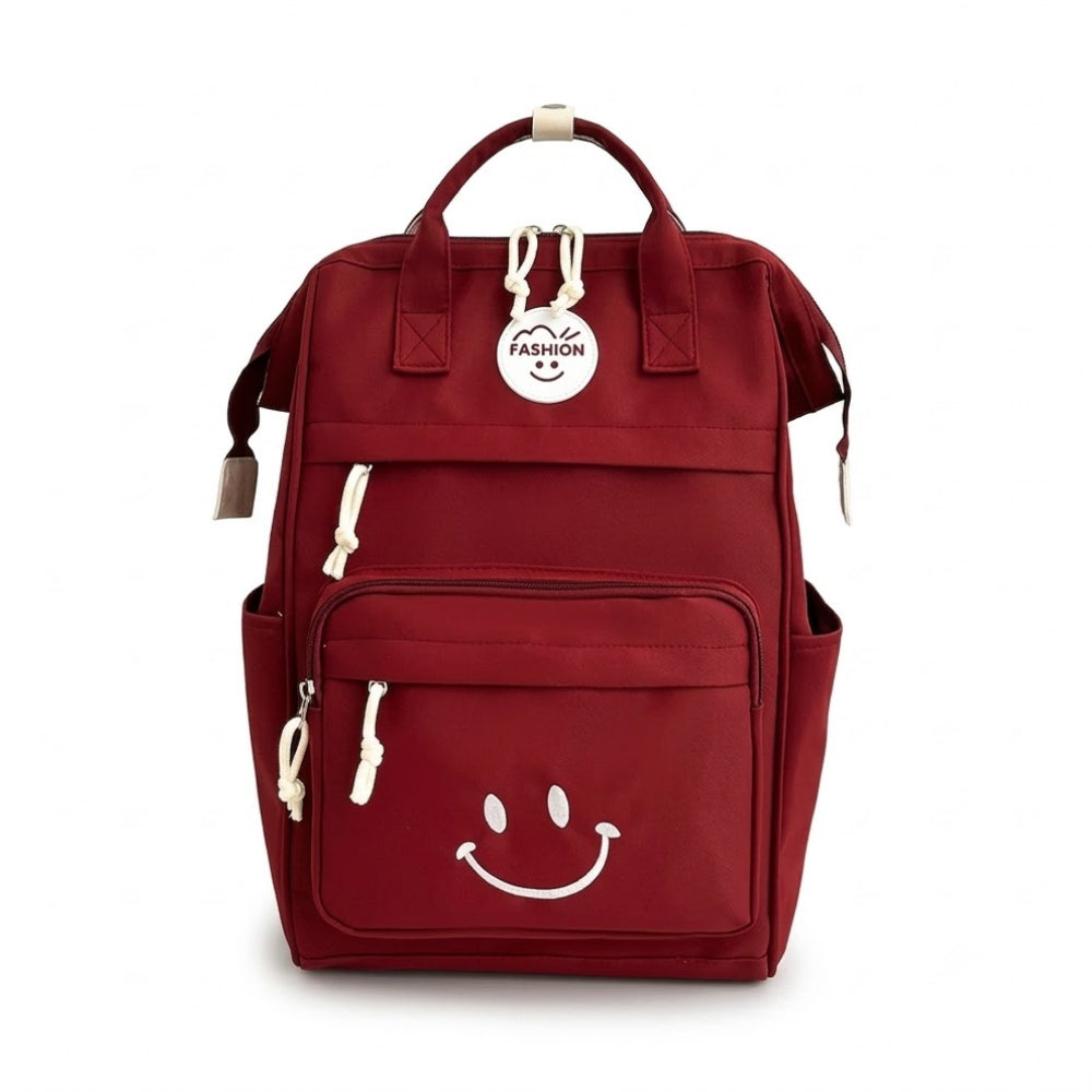 Schoolrugzak Kinderen Zwart met Smiley | Dagelijks