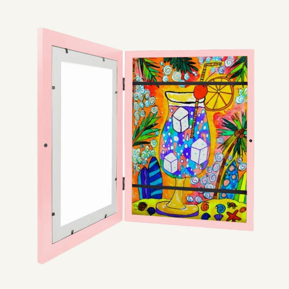 Milo & Moon MemoryFrame | Fotolijst A4/A3 met wisselbare kunstwerken – Kostbare herinneringen vasthouden