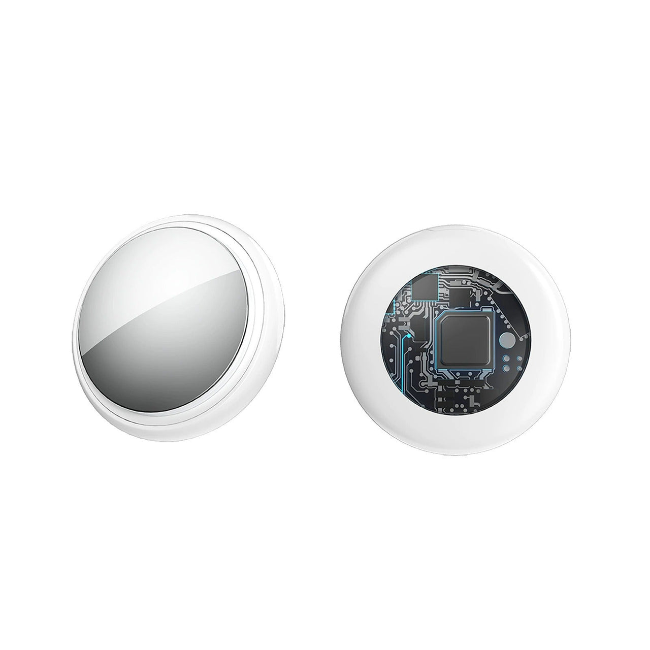 AirTag Houder Wit Geometrisch Design | Accessoire