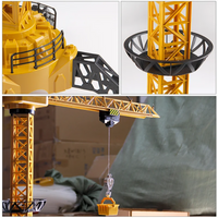 Thumbnail for CranePro Torenkraan | RC afstandsbediening, LED-verlichting, 3+ – Bouw je eigen bouwplaats thuis