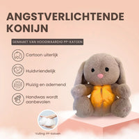 Thumbnail for SleepCuddle knuffel | Konijn met LED-licht & rustgeluiden, 3+ – Rustige slaap zonder nachtmerries