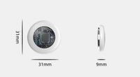 Thumbnail for AirTag Houder Wit Geometrisch Design | Accessoire