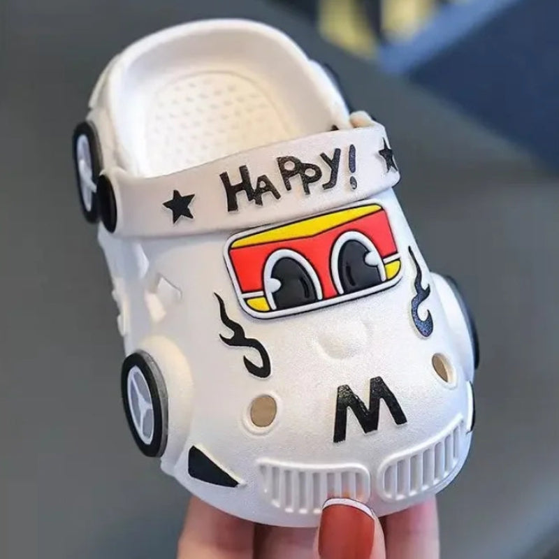 GlowRun LED-autoslippers | Lichtgevende pantoffels kinderen 1–7 jaar – Magisch speelplezier