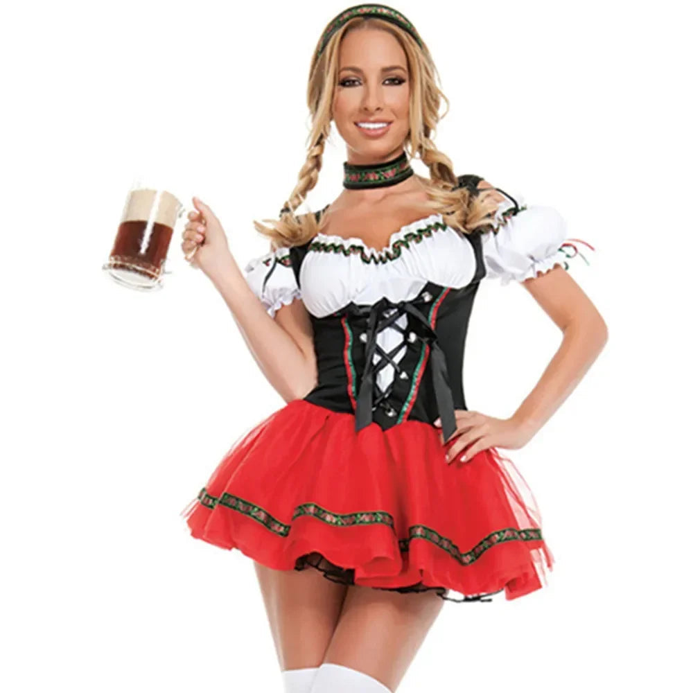 Dirndl Jurk Dames Traditioneel Oktoberfest | Feestelijk