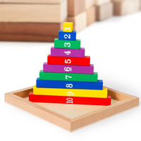 Thumbnail for Rekenframe Hout Educatief Speelgoed Getallen | Leren