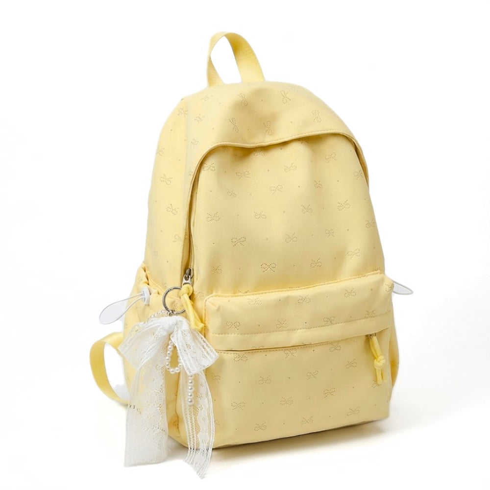 BowBelle Schoolrugzak | Meisjesrugzak met strikpatroon, 3+ – Stijlvol en praktisch voor school