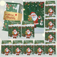 Thumbnail for MerryPop Geldgeschenkbox | Kerstmis surprise doos rood & groen – Magisch geldcadeau verpakken