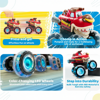 Thumbnail for GlowRover Monstertruck | RC auto met LED wielen, 4 kleuren – Speelplezier dat gloeit