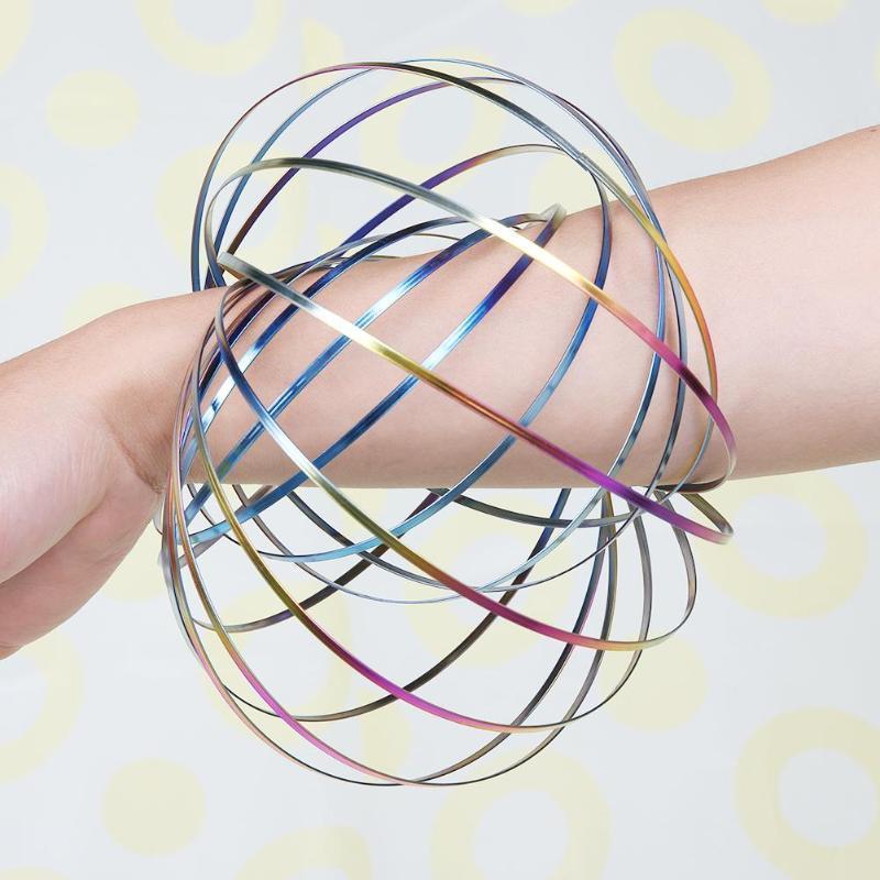 Magisches 3D Springarmband | Stressreduktion & Kreativität - Magischer Ring für Erwachsene und Kinder