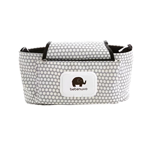 Sac à couches bébé pour poussette | Organisateur grande capacité - Pratique pour les mamans en déplacement