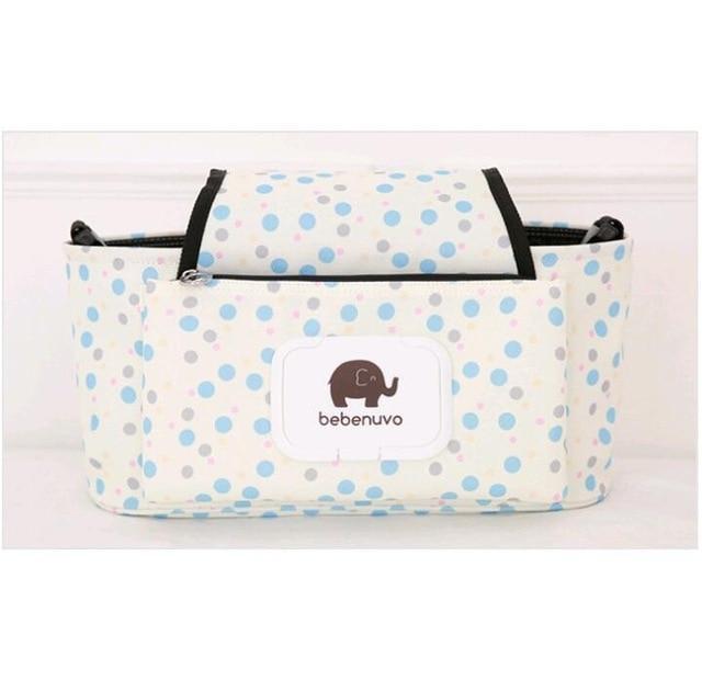 Sac à couches bébé pour poussette | Organisateur grande capacité - Pratique pour les mamans en déplacement