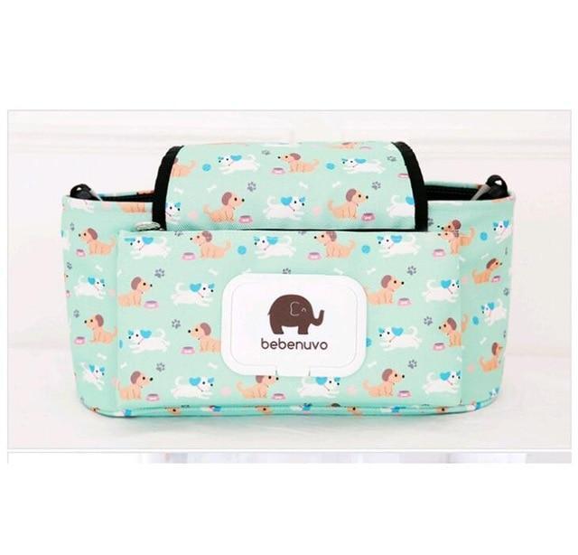 Sac à couches bébé pour poussette | Organisateur grande capacité - Pratique pour les mamans en déplacement