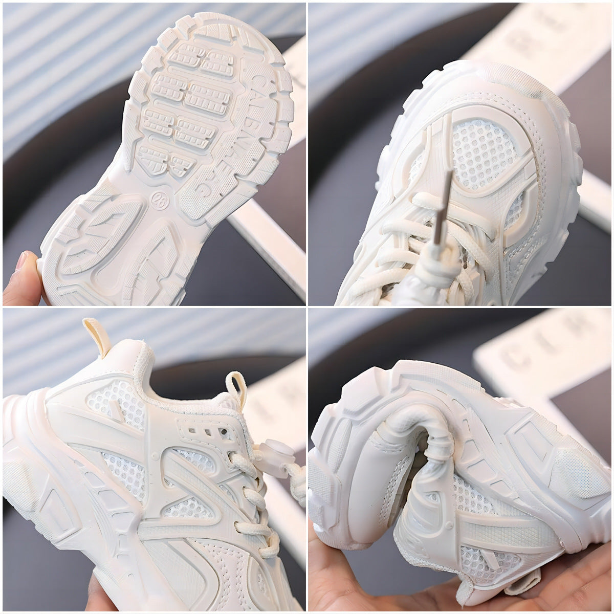 Chunky Sneakers Kinderen Zwart | Sportief