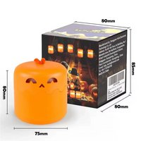 Thumbnail for SpookyLight pompoen-lamp | LED Halloween-lampje, oplaadbaar – Magisch speelplezier voor elk kind