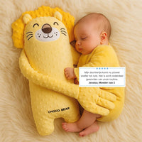 Thumbnail for MiloBear slaapknuffel | Interactieve pluche baby knuffel met hartslag, 0+ – Rustgevende slaap voor je baby