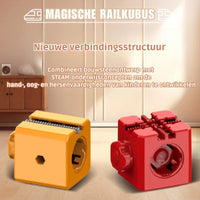Thumbnail for Tracki 3D treinbouwset | STEM speelgoed 51–123 onderdelen, 3+ – Creatief bouwen, onbeperkt speelplezier