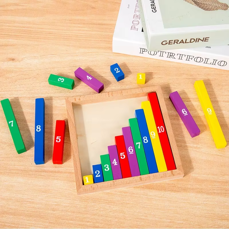 Rekenframe Hout Educatief Speelgoed Getallen | Leren