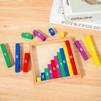 Thumbnail for Rekenframe Hout Educatief Speelgoed Getallen | Leren