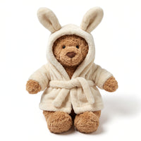 Thumbnail for DressyCuddle Teddybeer | Knuffel met uitneembare outfit, zacht pluche – Comfort en stijl in één