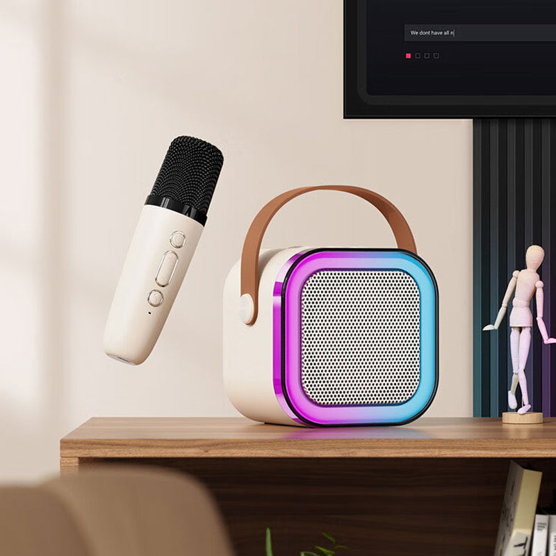 MelodyMates karaoke set | 2 draadloze microfoons + speaker, 3+ – Samen zingen maakt kinderen gelukkig