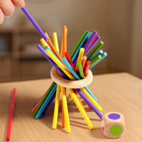 Thumbnail for Magische Toren | 3-in-1 houten stokspel, 3+ jaar – Concentratie en motorische ontwikkeling