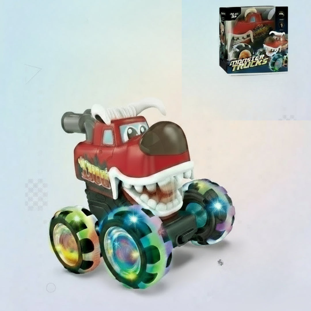 GlowRover Monstertruck | RC auto met LED wielen, 4 kleuren – Speelplezier dat gloeit
