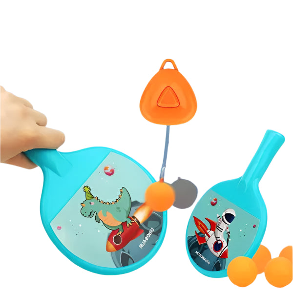 PingMaster - Treinador perfeito para praticar saques - Treinador de ténis de mesa com função de ressalto