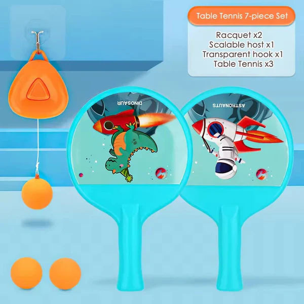 PingMaster - Treinador perfeito para praticar saques - Treinador de ténis de mesa com função de ressalto