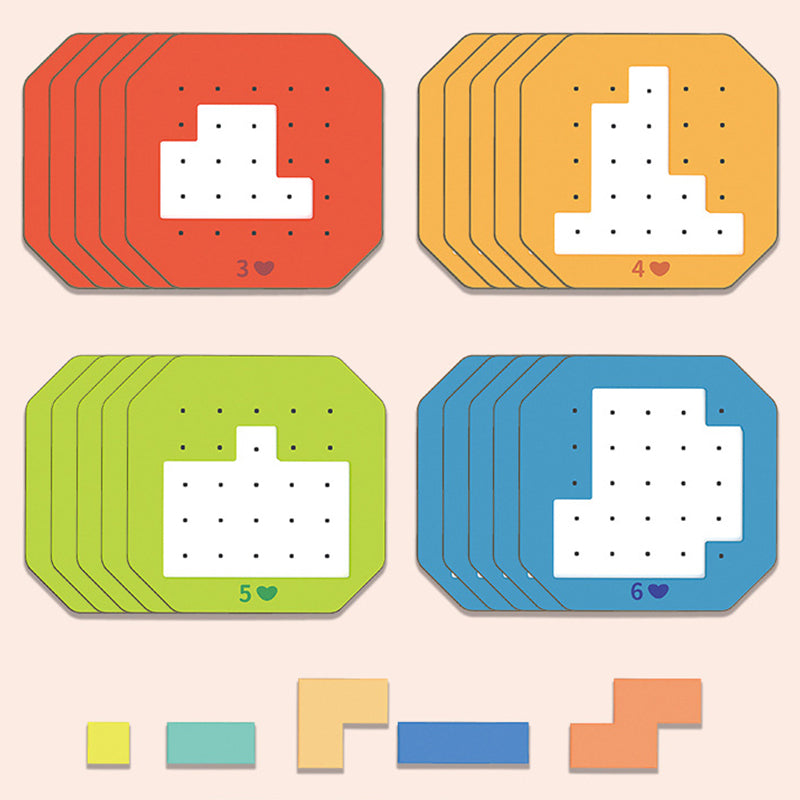 PuzzleGenius | Aprender e jogar ao mesmo tempo - Jogo de construção 3D Tangram para crianças