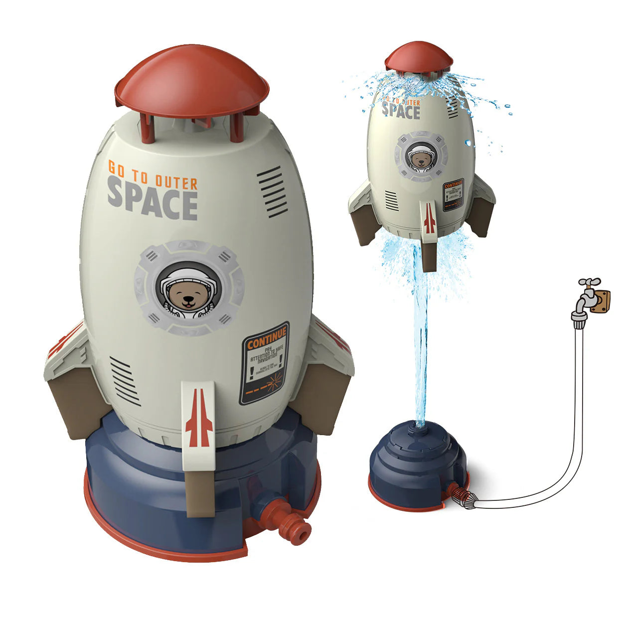 SplishJet | Water Sprinkler for Kids Garden Fun - Interactive Water Toy