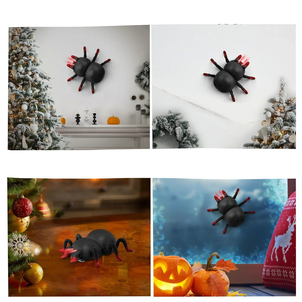 CreepyCrawler | De ultieme schrikreactie - Muurklimmende RC spin voor spannende grappen!
