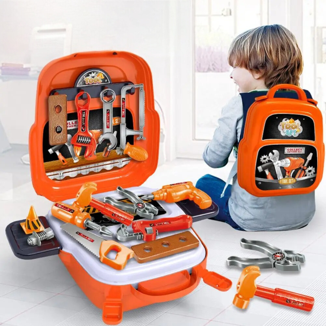 ToolBoxX | Entwickle Kreativität & Fähigkeiten - Komplettes Spielzeug-Werkzeugset