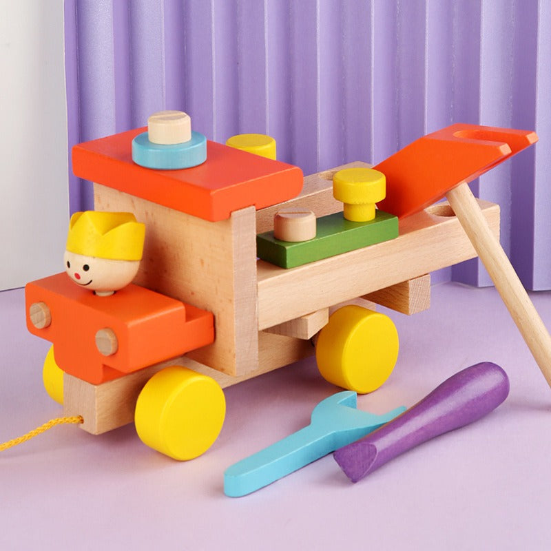 EcoToys TechTruck | Carro de Brinquedo Interativo - Construção Criativa e Descoberta