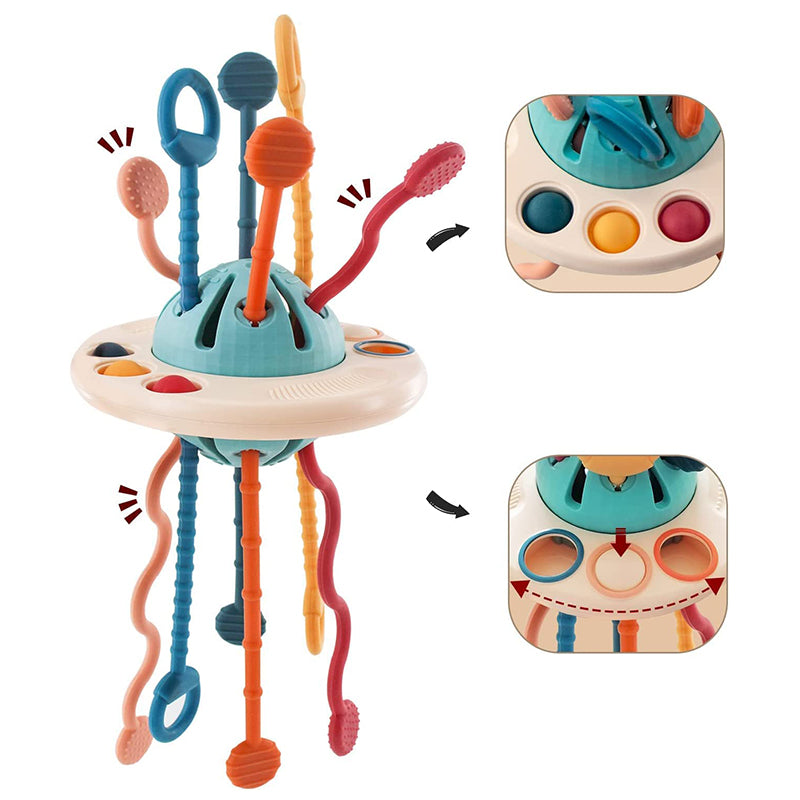 The UFO Toy | Stimuleert creatief spel en ontwikkeling - Educatief kinderspeelgoed