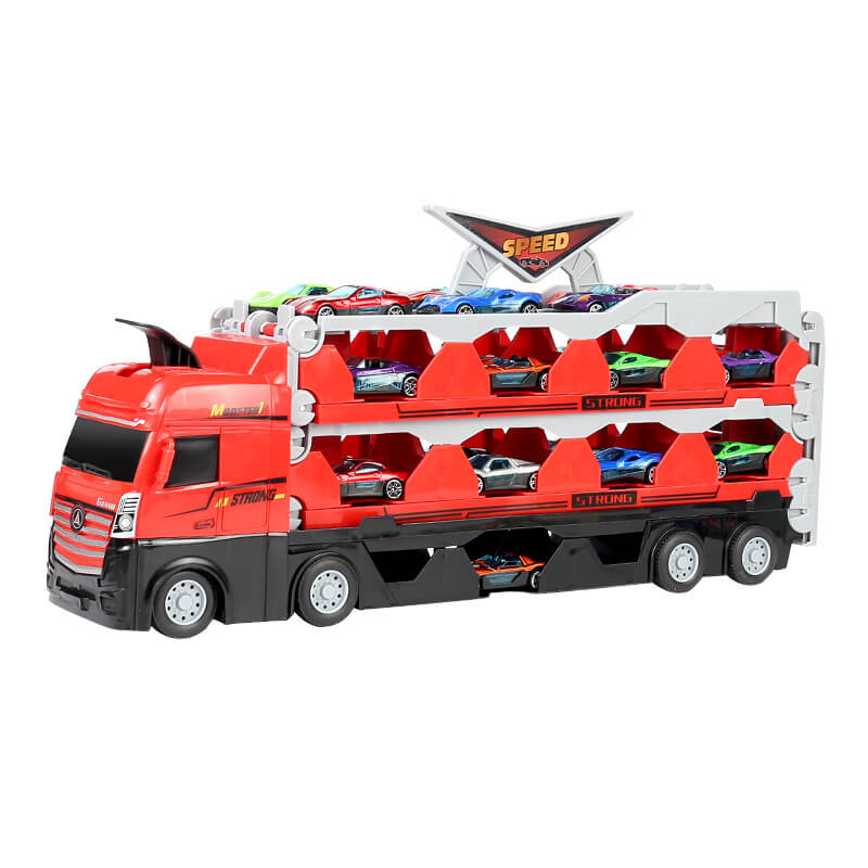 FastTrack Camion | Le Cadeau Parfait pour Enfants - Circuit de Camion de Course
