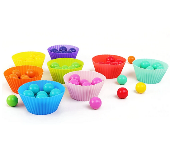 Ecotoys BeadBounce | Tellen, Schuiven, Winnen - Montessori Kralen Bord Sorteerspel