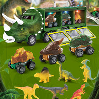 Thumbnail for Musikalischer Dinosaurier Lkw | Schöner Dinosaurier-Transporter Spielzeug - Fördert kreatives Spielen und motorische Fähigkeiten