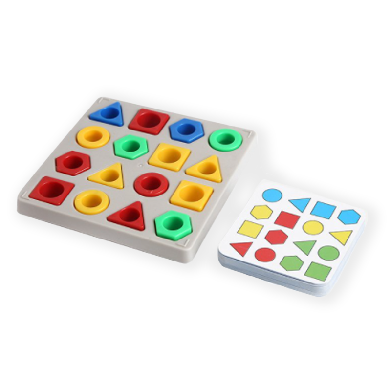 Children's Shape Blocks | Stimuleert Creatief Spel en Motorische Vaardigheden - Speel en Leer Plezier