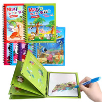 Thumbnail for Magisches Wasser Malbuch | Fördert Kreativität und Spielspaß - Malen mit Wasser