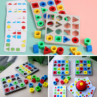 Thumbnail for Children's Shape Blocks | Stimuleert Creatief Spel en Motorische Vaardigheden - Speel en Leer Plezier