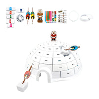 Thumbnail for Igloo Bricks | Bevrijd je innerlijke vreugde met dit pinguïn bordspel! - Stimuleert plezier en strategisch denken