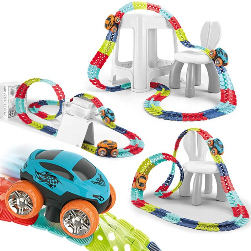 Adventurous Racetrack | Interactive toy - DIY racetrack for children