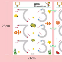 Thumbnail for BrainBoost Arbetsbok | Lära sig läsa och skriva - utbildningsarbetsbok