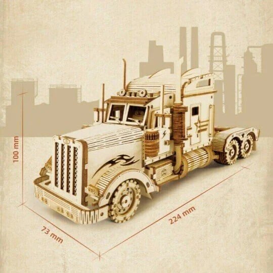 Puzzle Tronic | Puzzle 3D in legno - Scopri la magia della costruzione