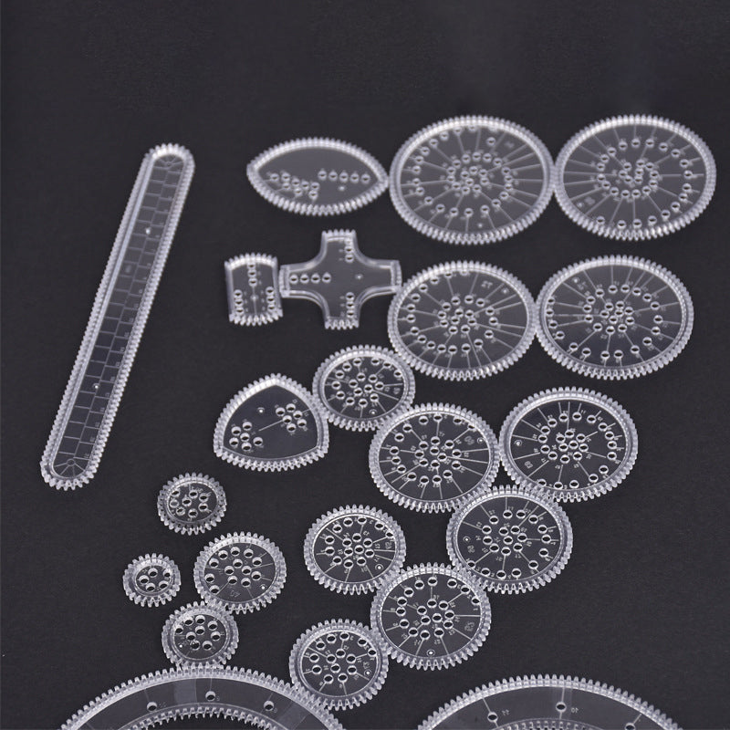 SpiralScribe | Découvrez des motifs infinis - Règle spirographe pour des heures de plaisir créatif