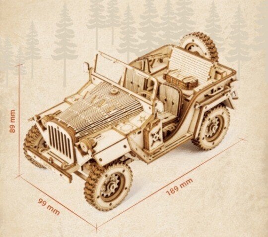 Puzzle Tronic | Puzzle 3D in legno - Scopri la magia della costruzione